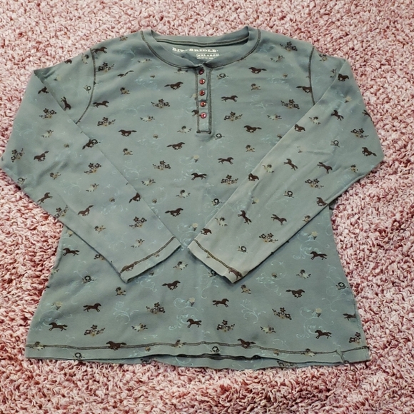 Bit & Bridle Tops - Bit & Bridle Long Sleeve Shirt Women's Size XXL